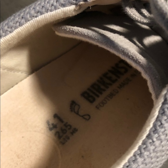 Birkenstock Light Gray Tennies - Picture 2 of 6